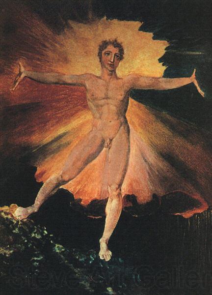 William Blake Glad Day France oil painting art